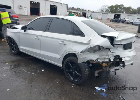 2016 Audi A3 2.0T Premium z USA, uszkodzony, nr VIN WAUB8GFF3G1042749